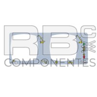 ADESIVO FUNZ SUPER. CENTRALE PER TELESC. H43TPX
