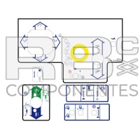 JUEGO ADH. FUNC. SUP-ADAP/COMPATIBLE TER TA 50 RT