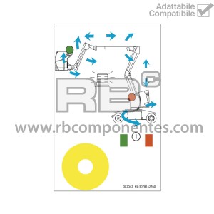 ADES. COMANDI INFERIORI PER 12IP/15IP