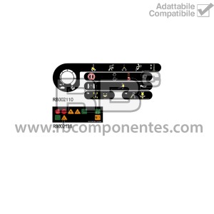 PACK ADH. PARCIAL PARAJL E/300AJ/AJP - E/M600J/JP