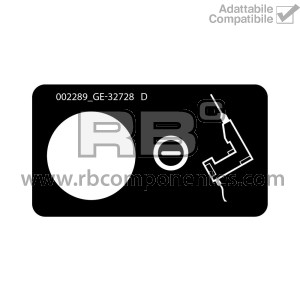 ADESIVO COMPATIBILE REF GE-32728D