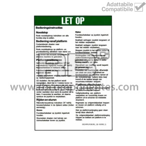 ADESIVO COMPATIBILE REF GE-43090DU G