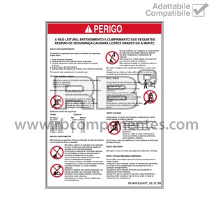 ADESIVO COMPATIBILE REF GE 32700 PT