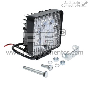 FARO CUADRADO 9 LED-27W 10V-80V