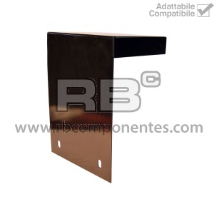 PIASTRA PORTEZZIONE SUP. PER STABILIZZATORE SX