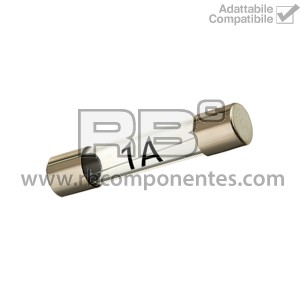 FUSIBILE DI VETRO DI 1 AMP 32MM
