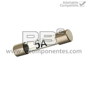 FUSIBILE DI VETRO DI 2 AMP 32MM
