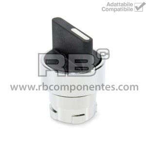 SELECTOR DE MANETA CORTA DE 2 POS FIJAS