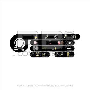 KIT DI ADESIVO DI FUNZIONE SUP. 450AJSII-400 460SJ