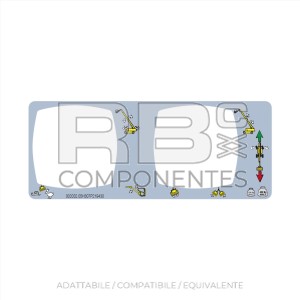 ADESIVO FUNZ SUPER. CENTRALE PER TELESC. H43TPX