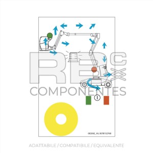 ADES. COMANDI INFERIORI PER 12IP/15IP