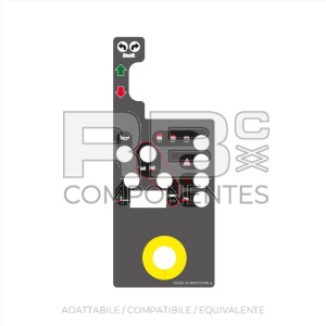 ADESIVO SCATOLA COMANDI SUP. HL PER STAR8S/STAR20