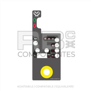 ADESIVO SCATOLA COMANDI SUP. HL STAR6/JCP/PICKING E STAR 13