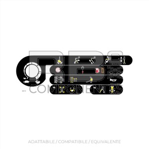 JUEGO ADH. FUNC. SUP. - 600 A/AJ - 660S/SJ - 800A/AJ/S - 860SJ