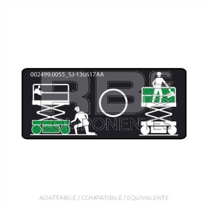 ADESIVO COMPATIBILE REF  REF. SJ 130617AA