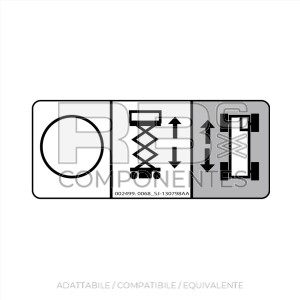 ADESIVO COMPATIBILE REF  REF. SJ 130798AA