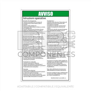 ADESIVO COMPATIBILE REF GE-43090IT G