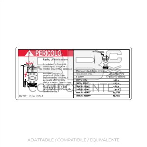 ADESIVO COMPATIBILE REF GE-43696IT_B