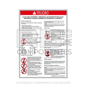 ADESIVO COMPATIBILE REF 43091 SP