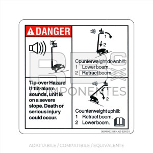 ADESIVO COMPATIBILE REF GE-33952 B
