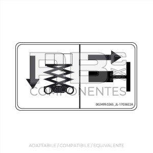 ADESIVO COMPATIBILE REF HL 1703822A