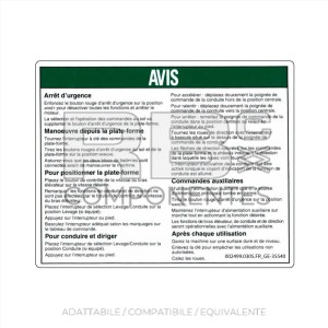 ADESIVO COMPATIBILE REF GE-35540FR