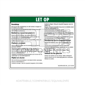 ADESIVO COMPATIBILE REF GE-35540DU