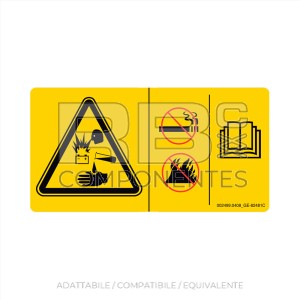 ADESIVO COMPATIBILE REF. GE 82481