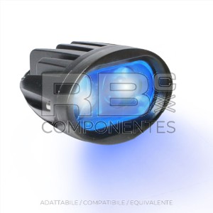 FARO SICUREZZA BLU LED 2x5W - IP67 - 10V-80V