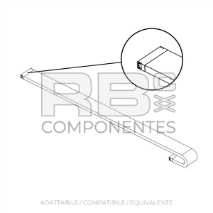 GUIDA PER CAVO COMPATIBILE HL 2421003680
