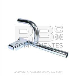 MANIGLIA LAT. ESTENS. DESTRO COMP DX BIANCO