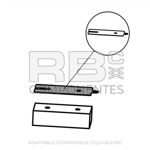 PLACCA DI DISTANZIAMENTO  AD/CO/EQ HL 194P261860
