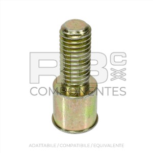 VITE CENTRALE 1/2-13 X 1.84 ZINC