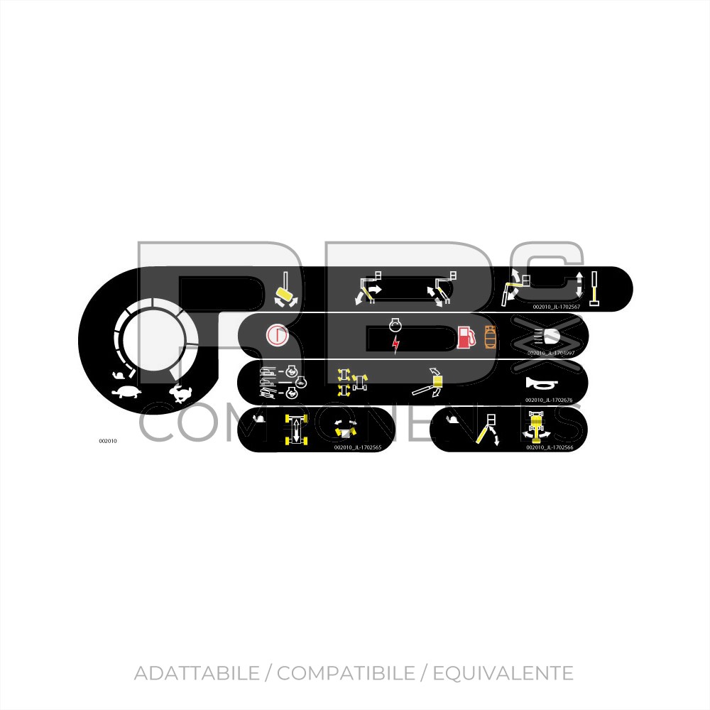 KIT DI ADESIVO DI FUNZIONE SUP. 450AJSII-400 460SJ
