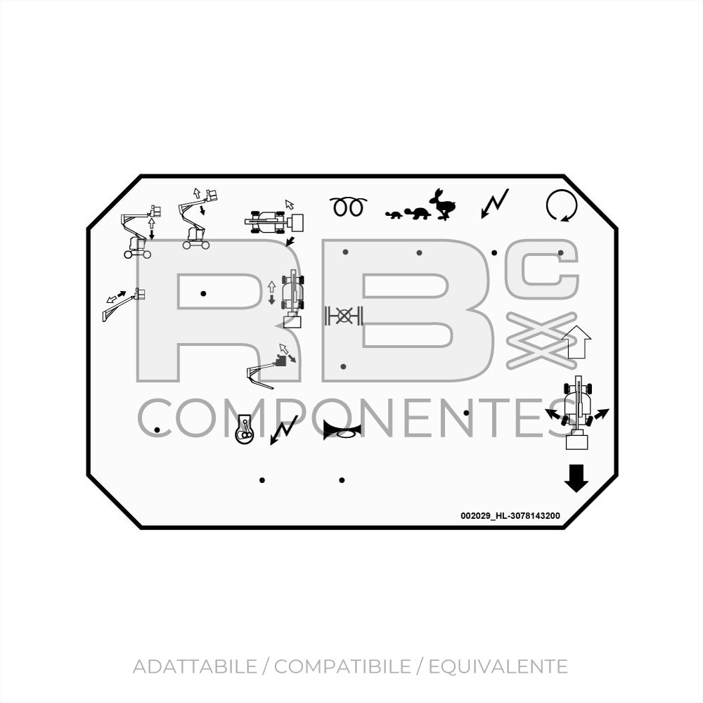 ADES. COMANDI SUPER. ARTICOLATE DIESEL HA12/15DX