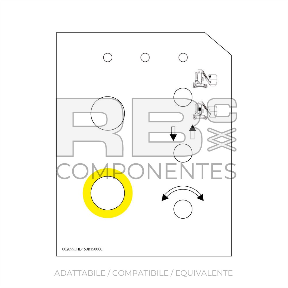 ADESIVO COMPATIBILE REF HL153B150000