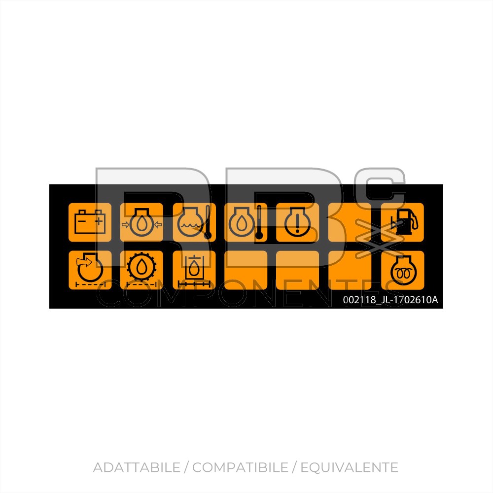 ADH. VISOR DE ICONOS INF. - 450AJ