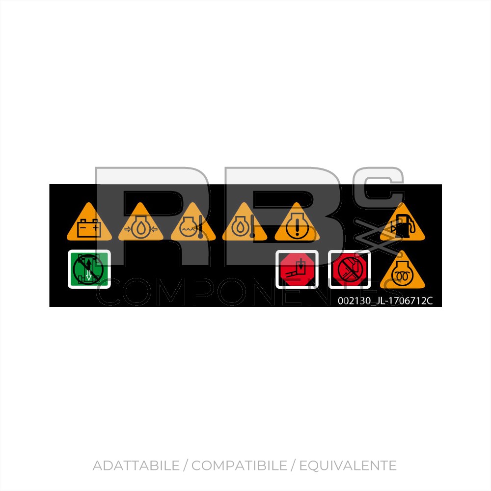 ADH. VISOR ICONOS INF AD/CO/EQ JL 400S/450AJ/460SJerieII - 510AJ - 600A/AJ - 660S/S