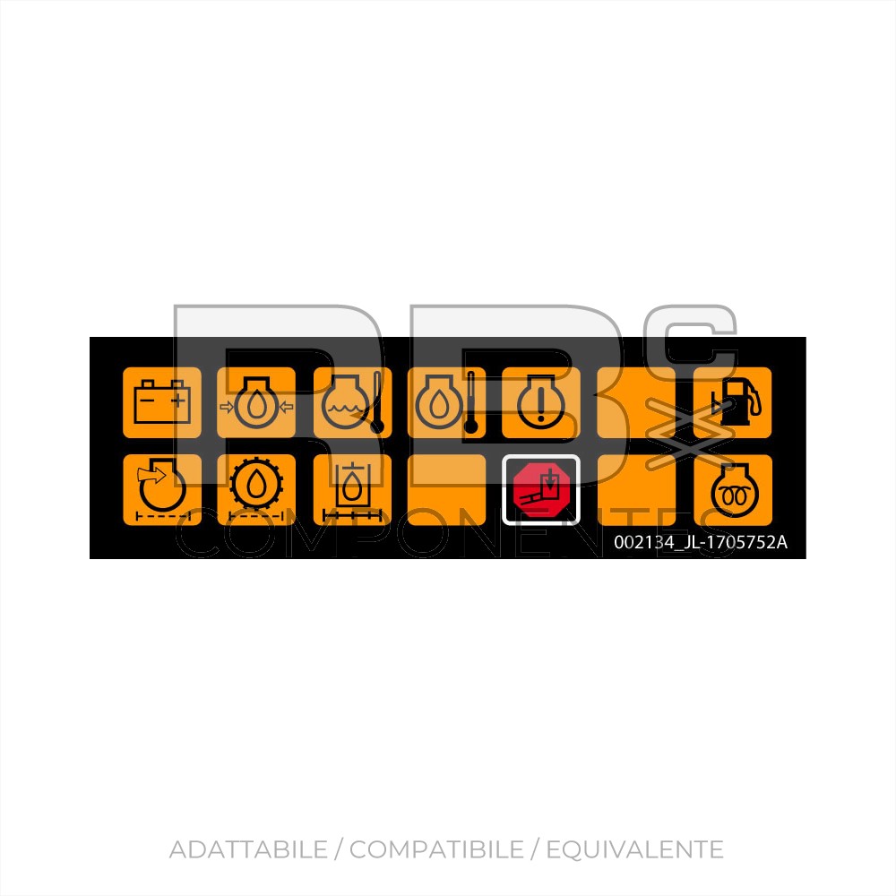 ADH. VISOR DE ICONOS INF. - 510AJ