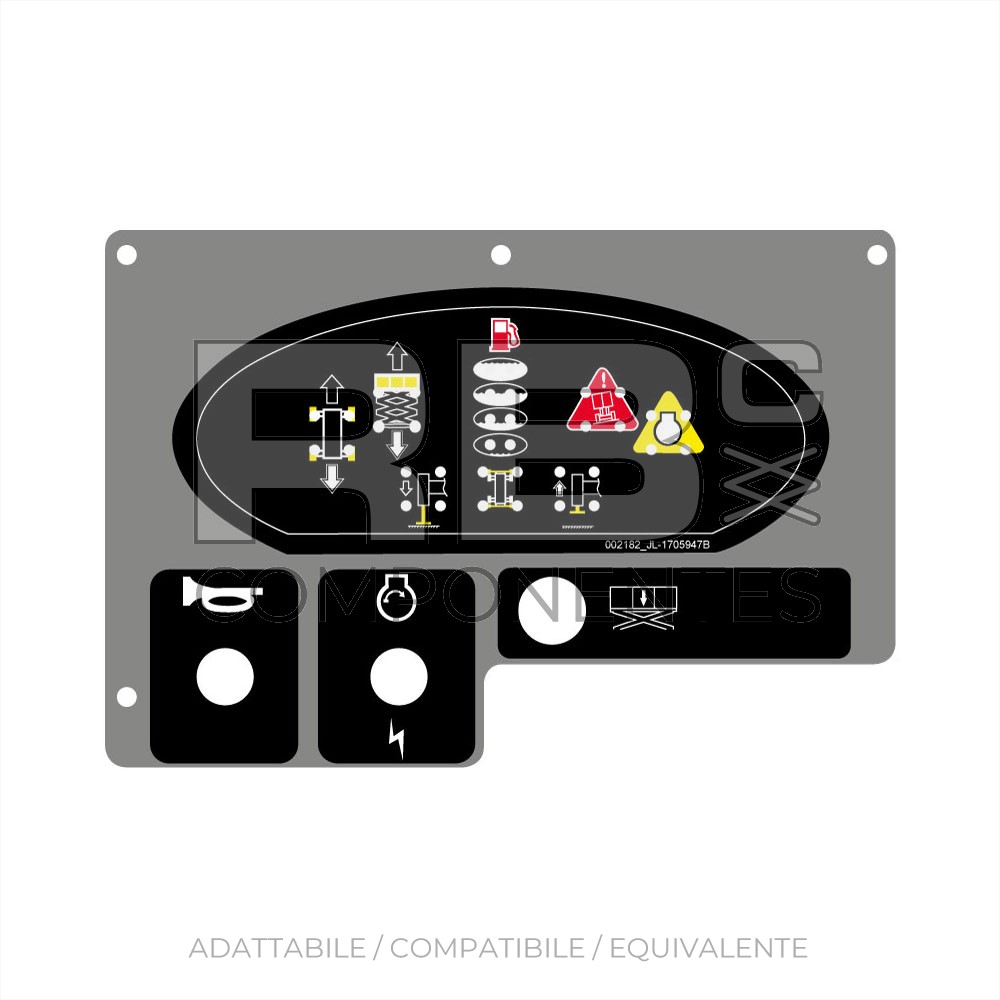 ADH FUNCION CUADRO SUP (PARTE VISOR) JL260MRT