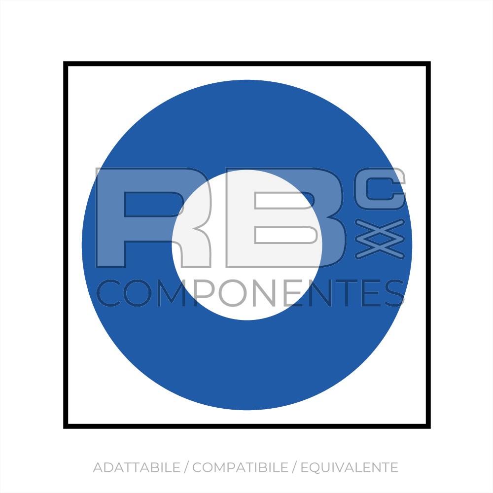 ADHESIVO ARANDELA AZUL PARA PULSADOR