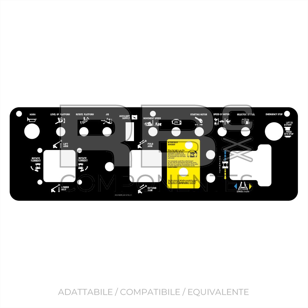 ADESIVO COMPATIBILE REF GE-52156 A