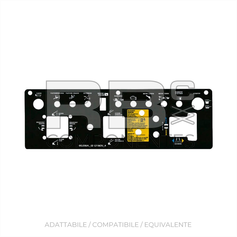 ADESIVO COMPATIBILE REF GE-52156DU A