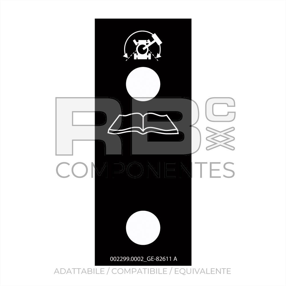 ADESIVO COMPATIBILE REF  GE-82611