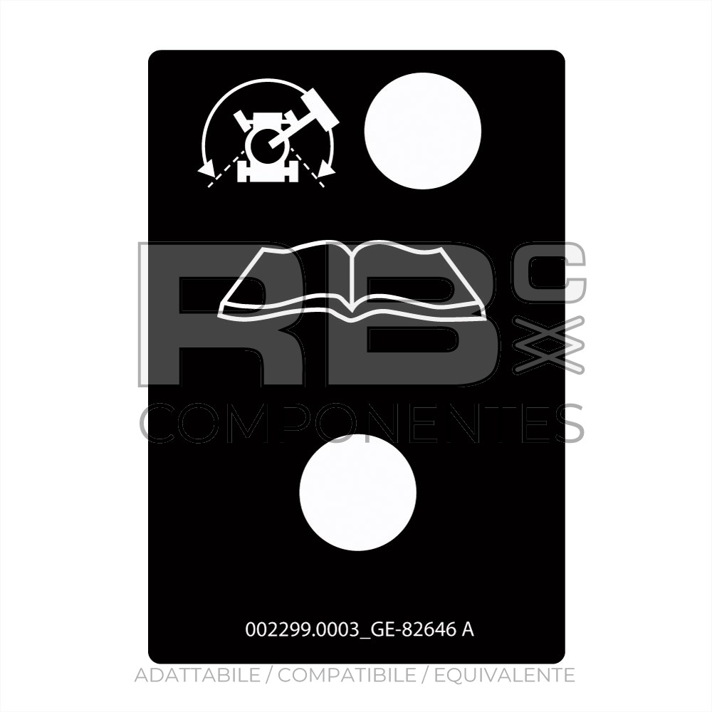 ADESIVO COMPATIBILE REF  GE-82646