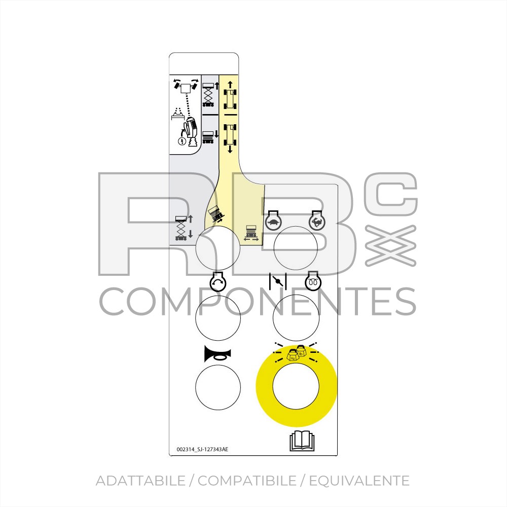 ADHESIVO FUNCION CUADRO SUP AD/CO/EQ SJ 127343