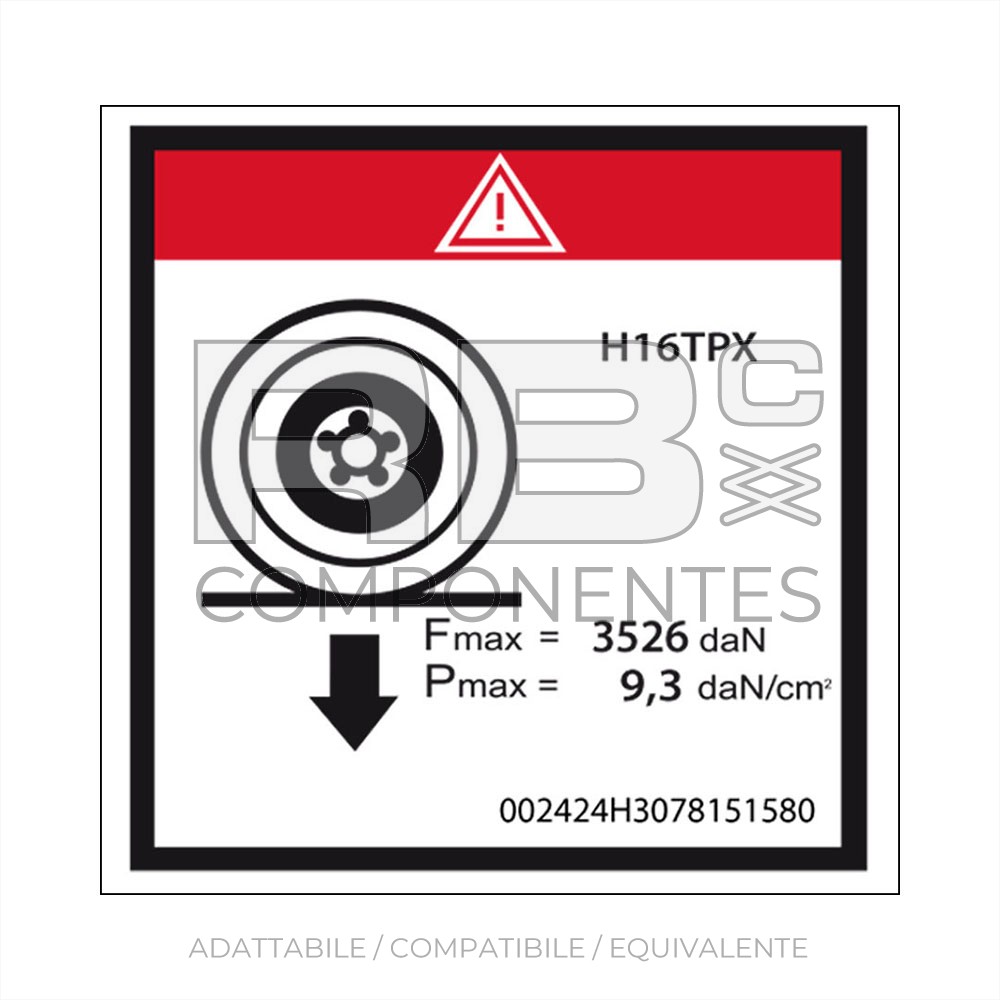 ADH. COMPATIBLE CON LA REF HL  3078151580