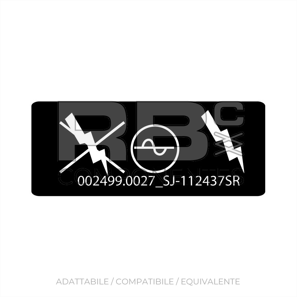 ADESIVO COMPATIBILE REF  REF. SJ 112437SR
