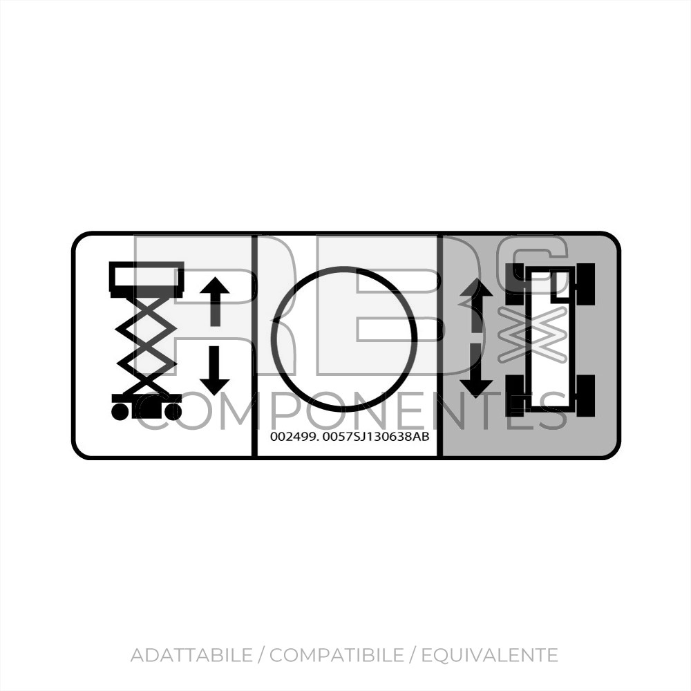 ADESIVO TRAZ./ELEVAZ. COMPATIBILE REF. SJ 130638