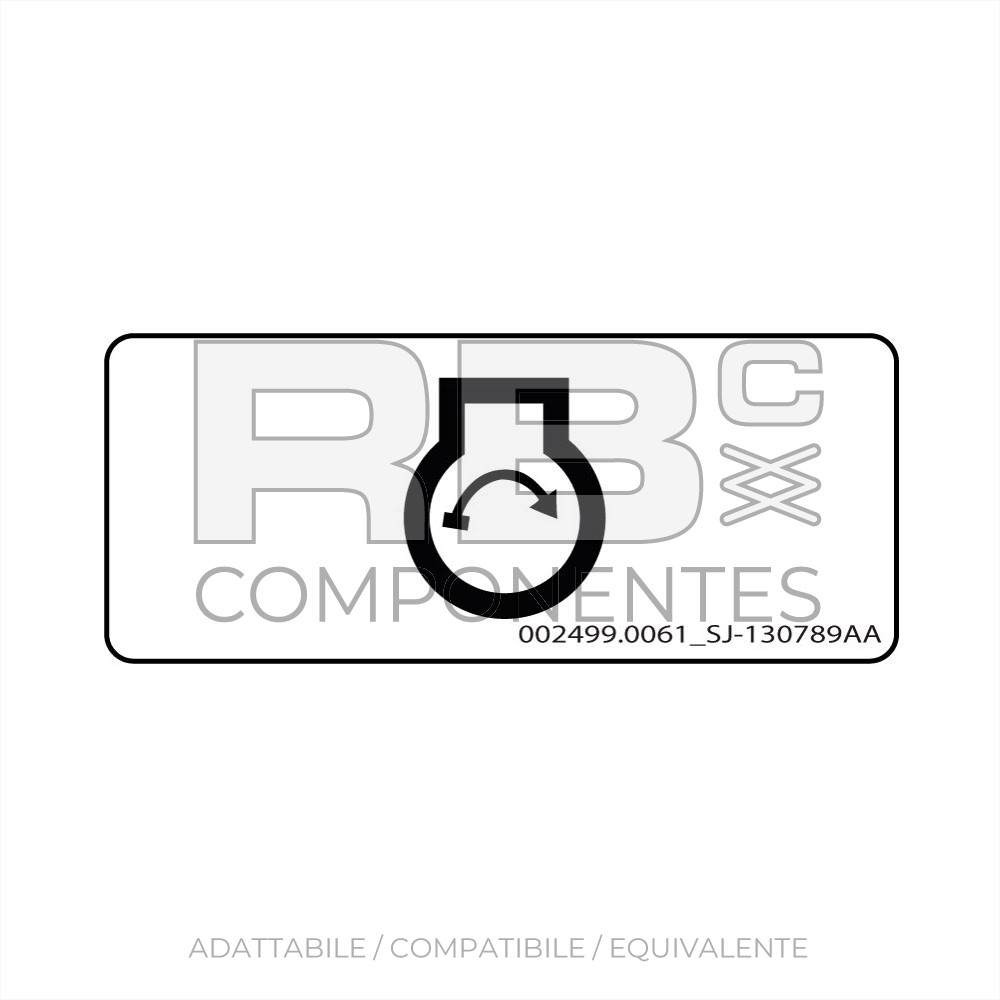 ADESIVO AD/CO/EQ SJ 130789 AA